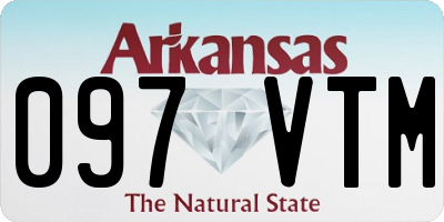 AR license plate 097VTM