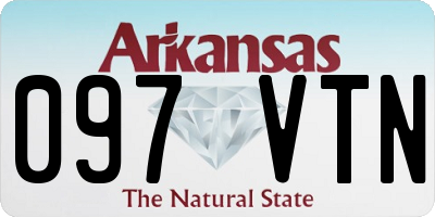 AR license plate 097VTN