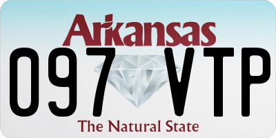 AR license plate 097VTP
