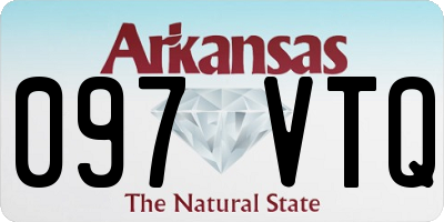AR license plate 097VTQ