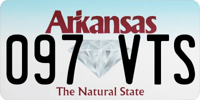 AR license plate 097VTS