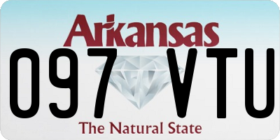 AR license plate 097VTU