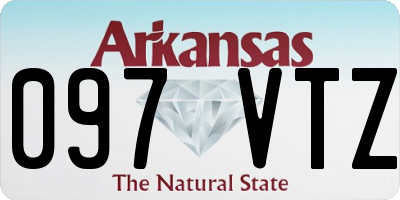 AR license plate 097VTZ