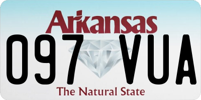 AR license plate 097VUA