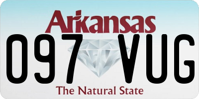 AR license plate 097VUG
