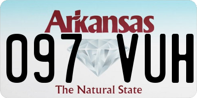 AR license plate 097VUH