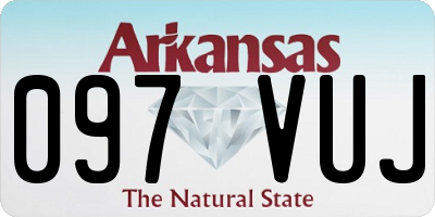 AR license plate 097VUJ
