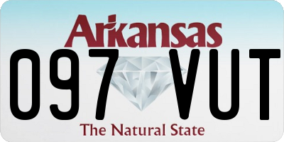 AR license plate 097VUT