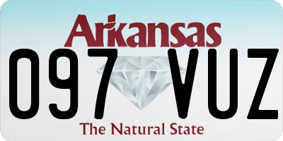 AR license plate 097VUZ