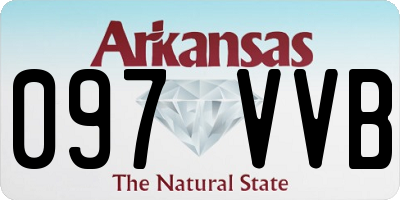 AR license plate 097VVB