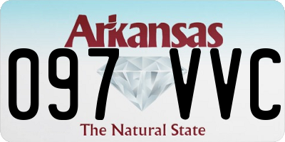 AR license plate 097VVC