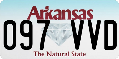 AR license plate 097VVD
