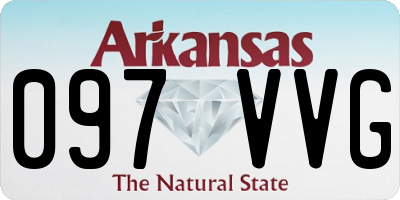 AR license plate 097VVG