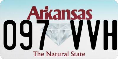 AR license plate 097VVH