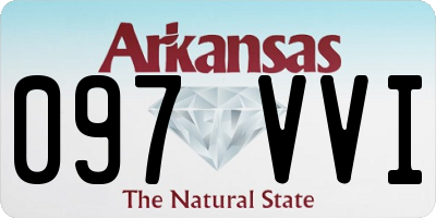 AR license plate 097VVI