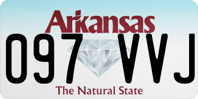 AR license plate 097VVJ