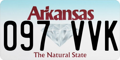 AR license plate 097VVK