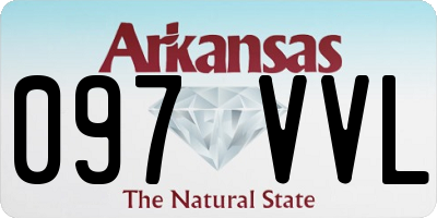 AR license plate 097VVL