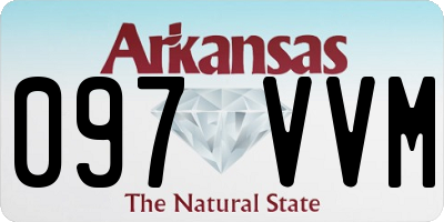 AR license plate 097VVM