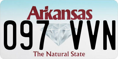 AR license plate 097VVN