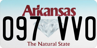 AR license plate 097VVO