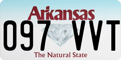 AR license plate 097VVT