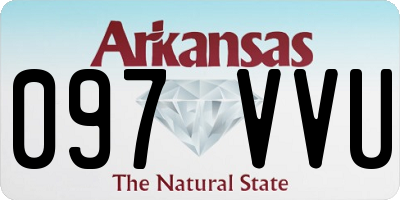AR license plate 097VVU