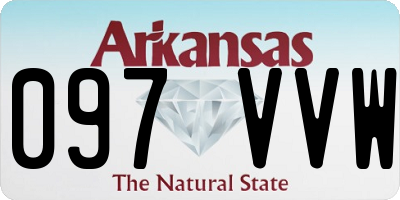 AR license plate 097VVW