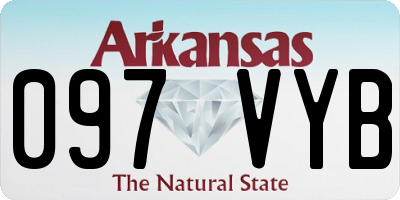 AR license plate 097VYB