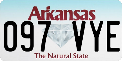 AR license plate 097VYE