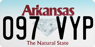 AR license plate 097VYP