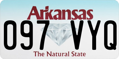 AR license plate 097VYQ