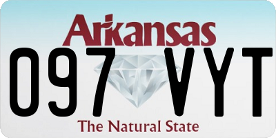 AR license plate 097VYT