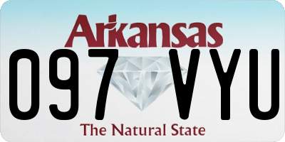 AR license plate 097VYU