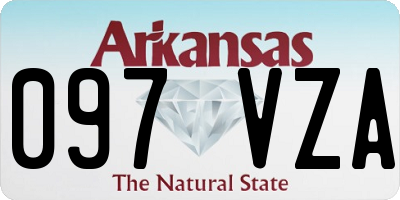AR license plate 097VZA