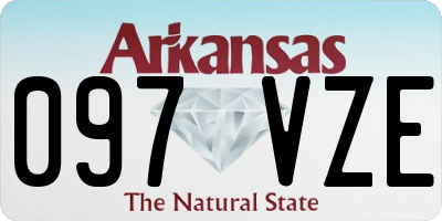 AR license plate 097VZE