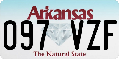 AR license plate 097VZF
