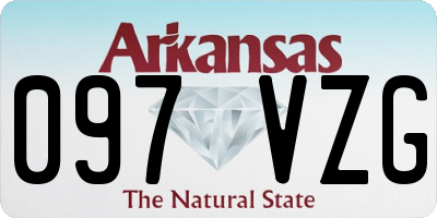 AR license plate 097VZG