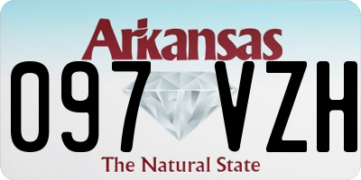 AR license plate 097VZH