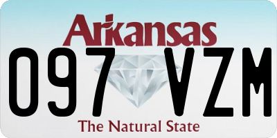 AR license plate 097VZM