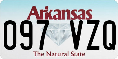 AR license plate 097VZQ