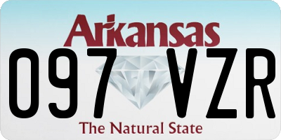 AR license plate 097VZR