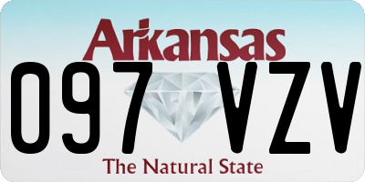 AR license plate 097VZV