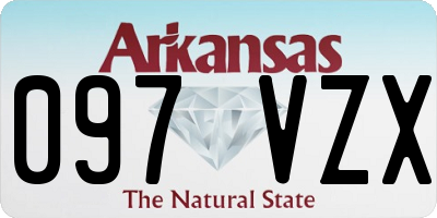 AR license plate 097VZX