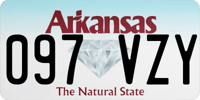 AR license plate 097VZY