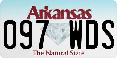 AR license plate 097WDS