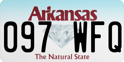 AR license plate 097WFQ
