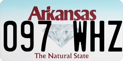 AR license plate 097WHZ