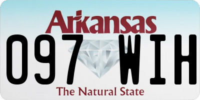 AR license plate 097WIH