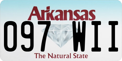 AR license plate 097WII